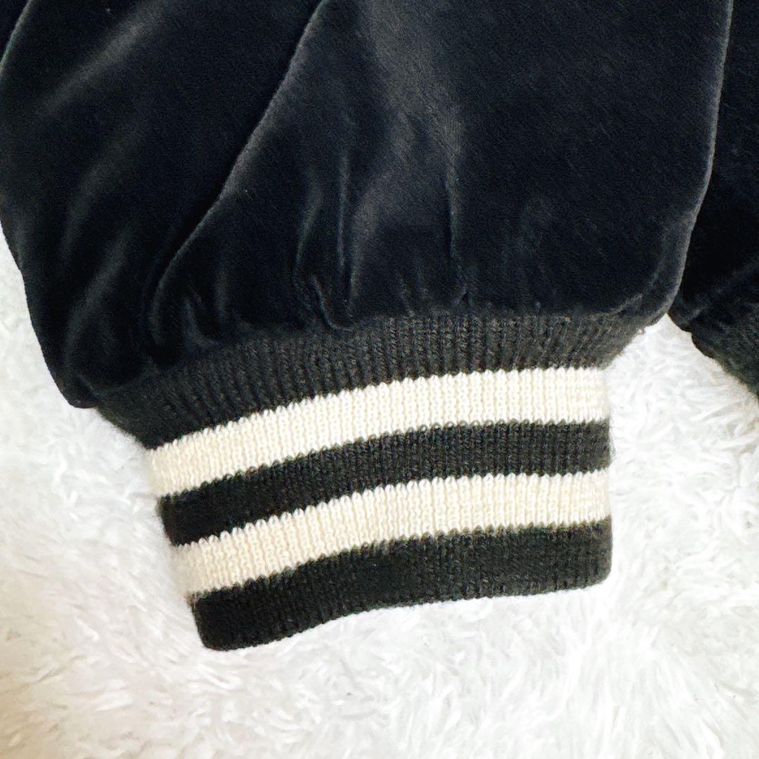 JAKE ジェイク 風神雷神 龍 別珍 スカジャン 黒 裏地キルティング Y2K