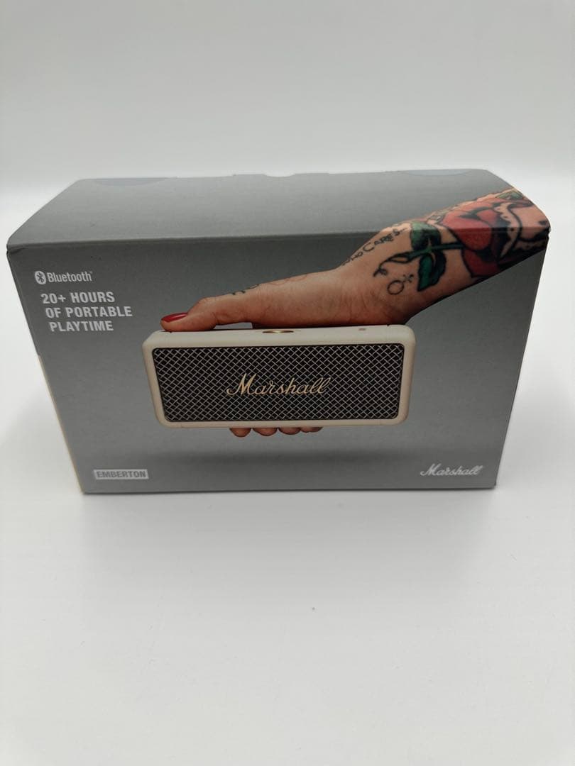 EMBERTON CREAM マーシャル ポータブルスピーカ Marshall