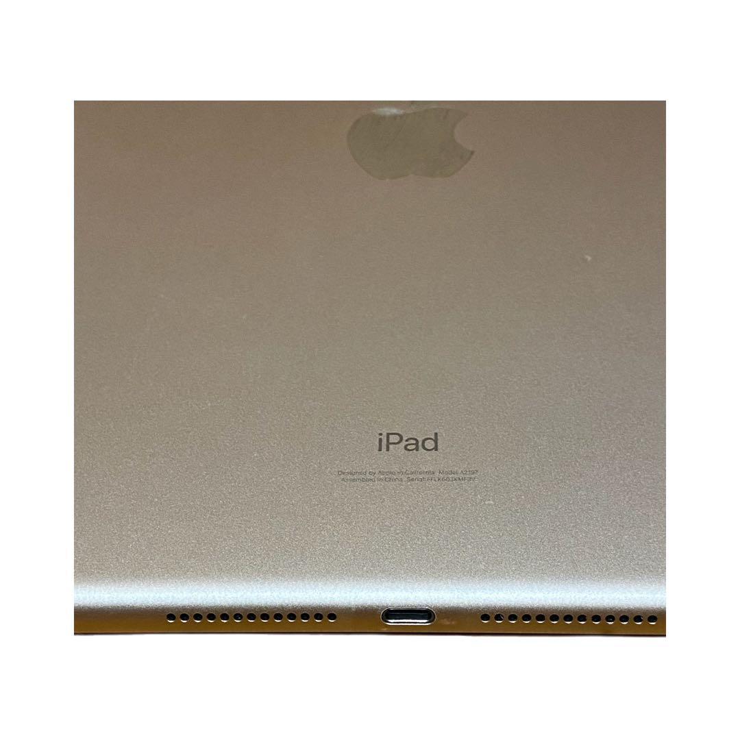 iPad7 128GB ゴールド　フィルム　ケース　アップル　ジャンク◎