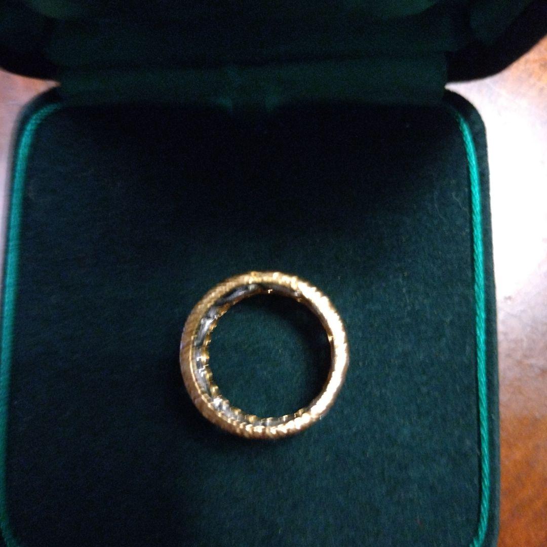 18k750刻印　レディースリング