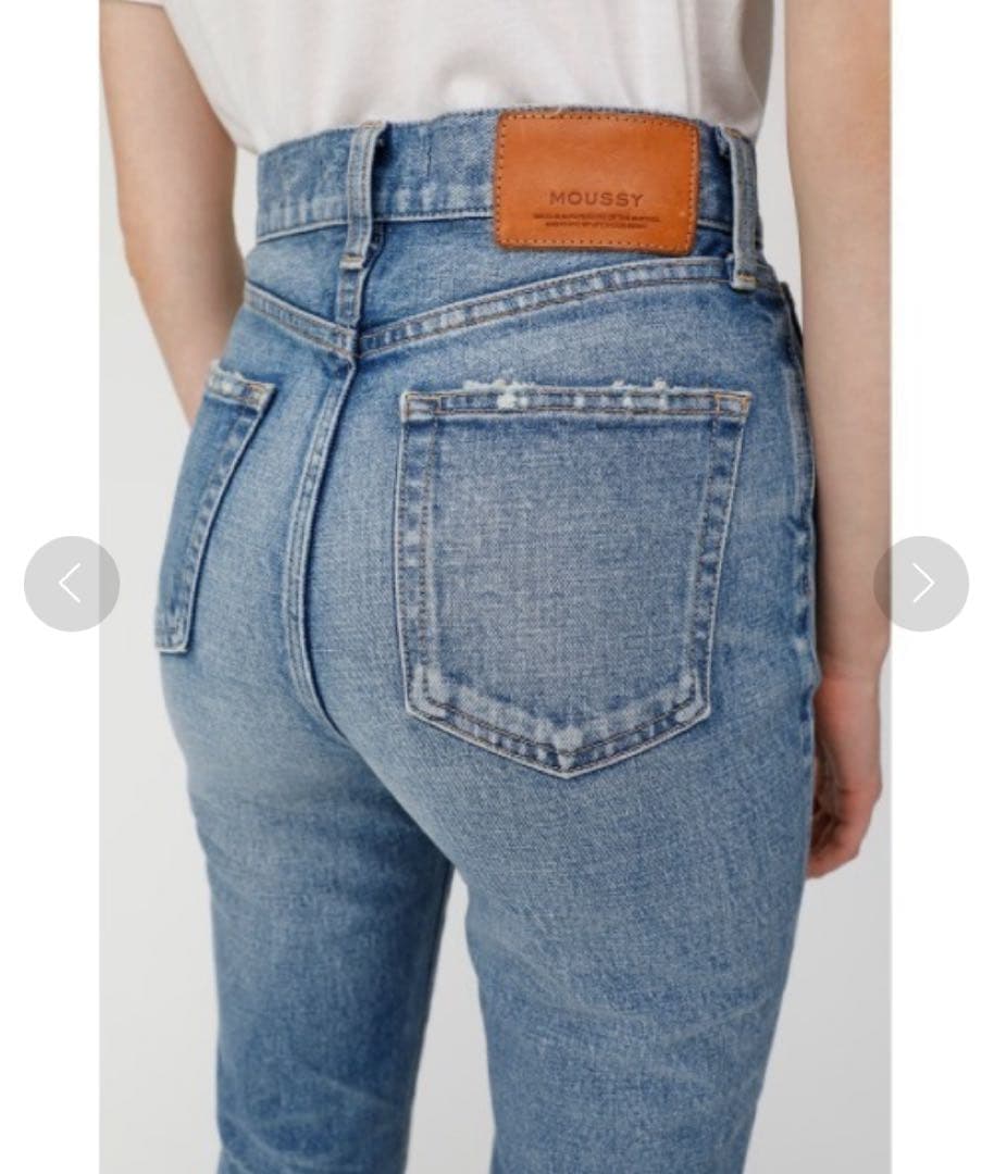 未使用級✨MOUSSYマウジーMVS FLARE フレアデニム　25