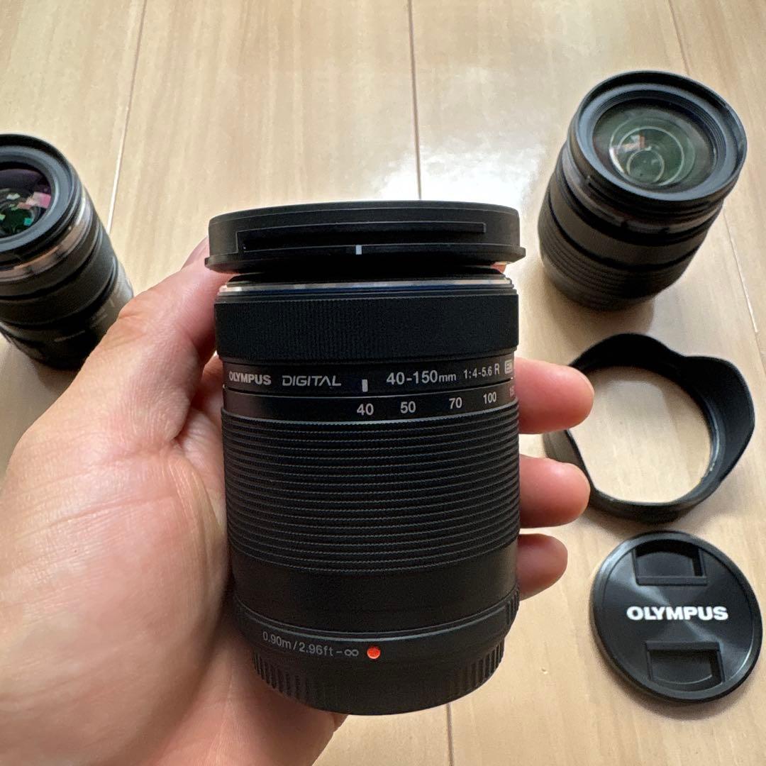 OM-D E-M1 OLYMPUS レンズ3本セット