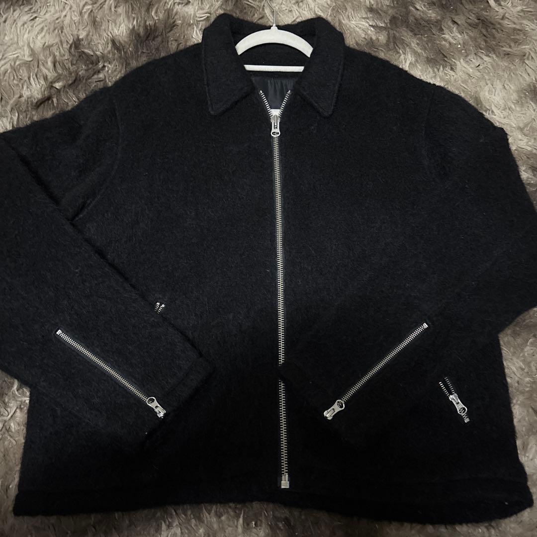 stussyモヘアジャケット