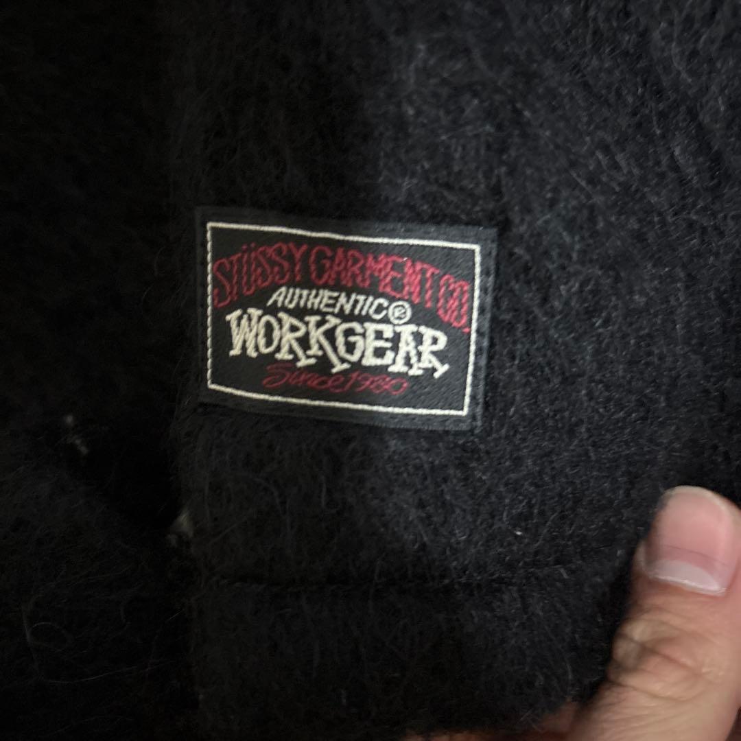 stussyモヘアジャケット