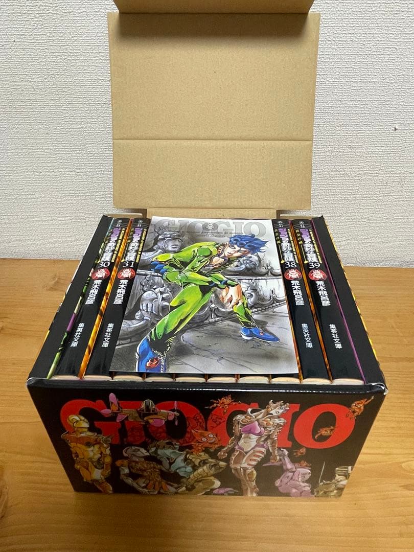 ジョジョの奇妙な冒険 文庫版　全巻　1部〜5部セット　39巻