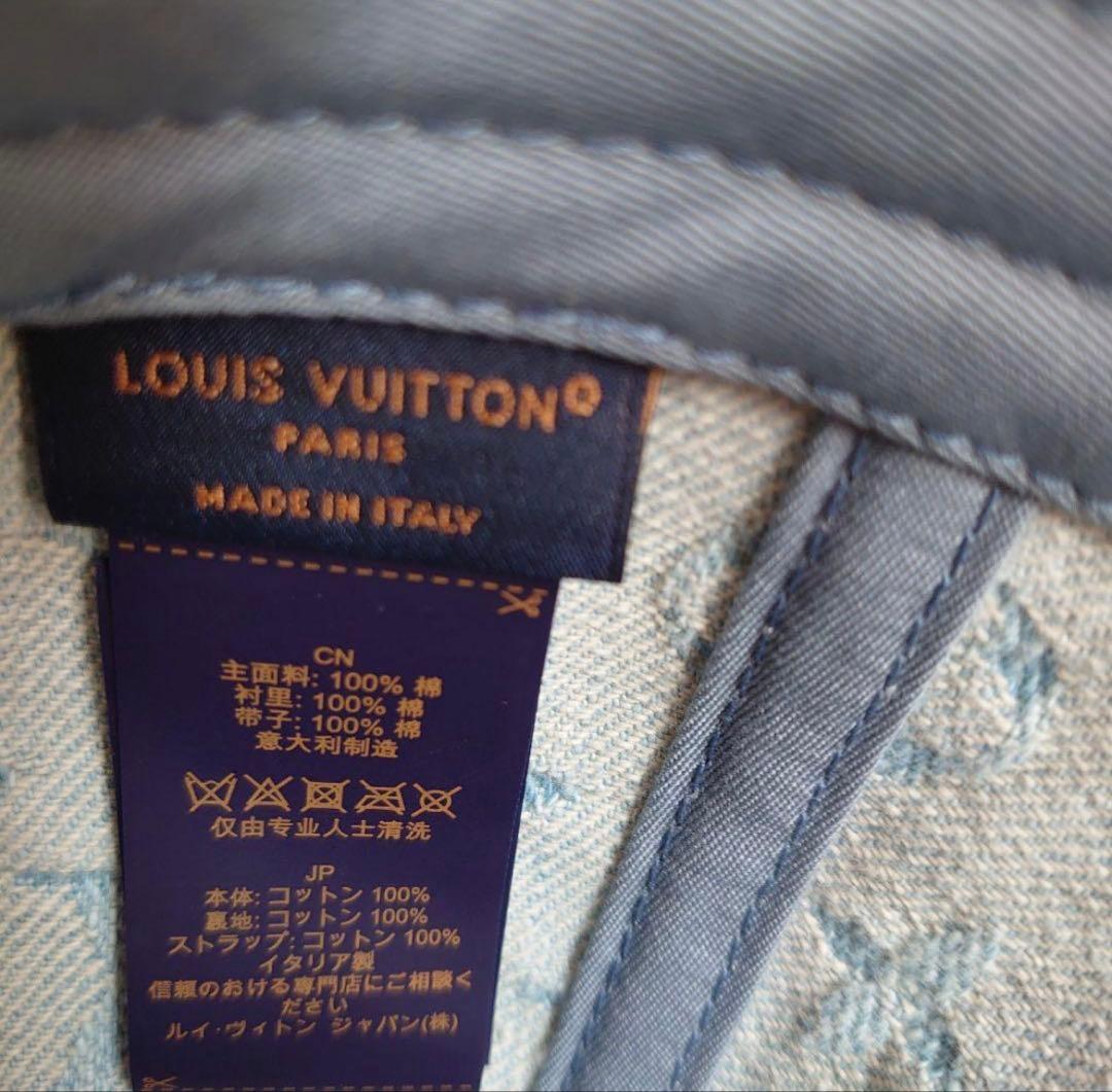 Louis Vuittonデニムキャップ