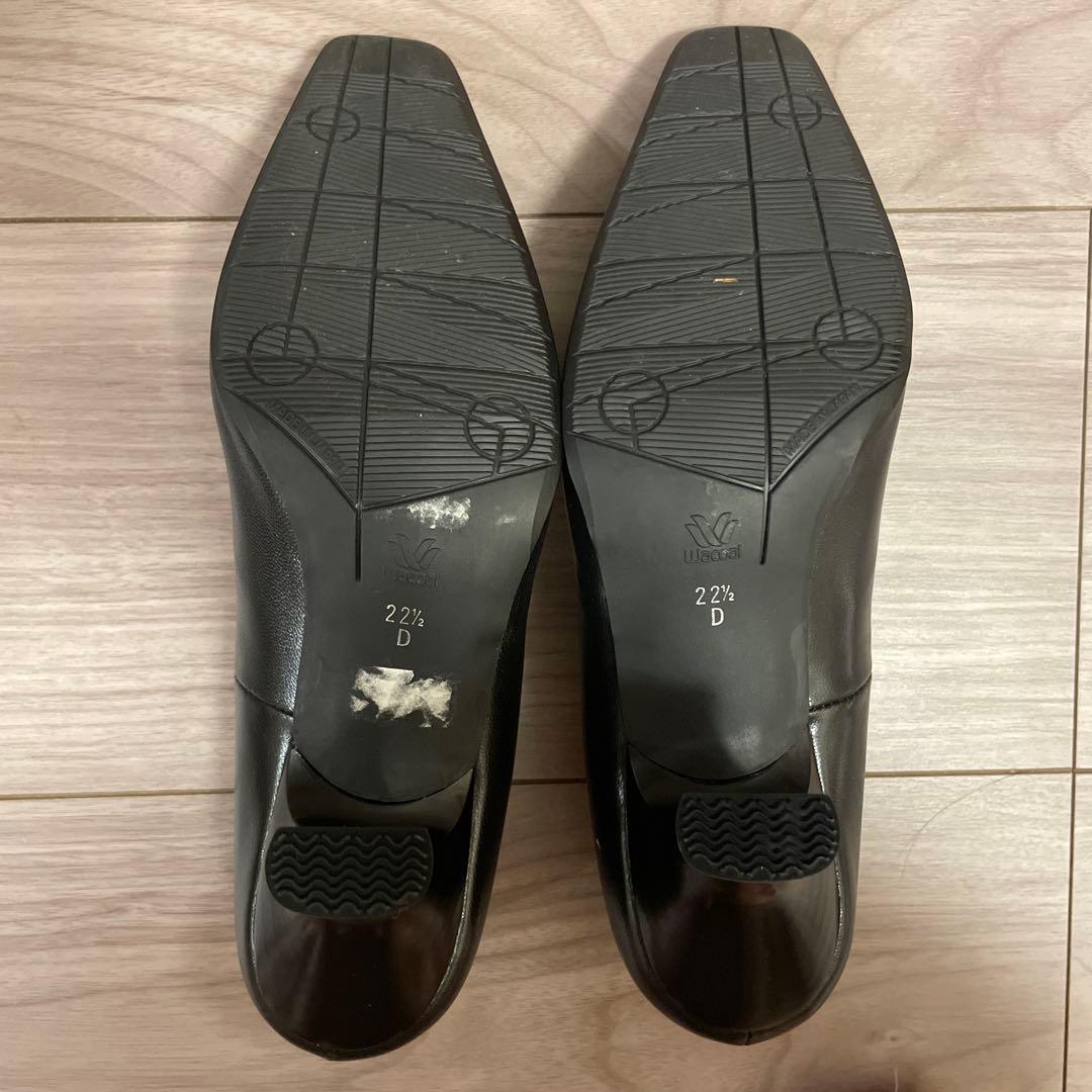 ワコール 黒 正規品ハイヒール高さ約7.5cm定価26800円