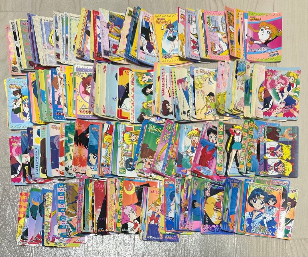 セーラームーン カードゲームコレクション アマダ ヒロコレ 海外 クリアカード