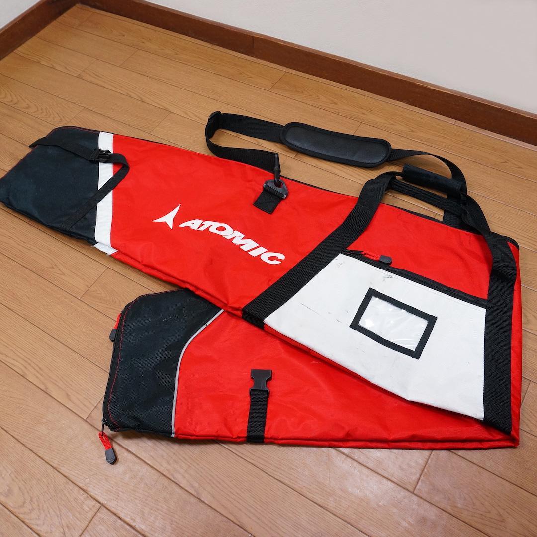メンテ済 140cm 靴25cm ATOMIC スキーセット おまけ