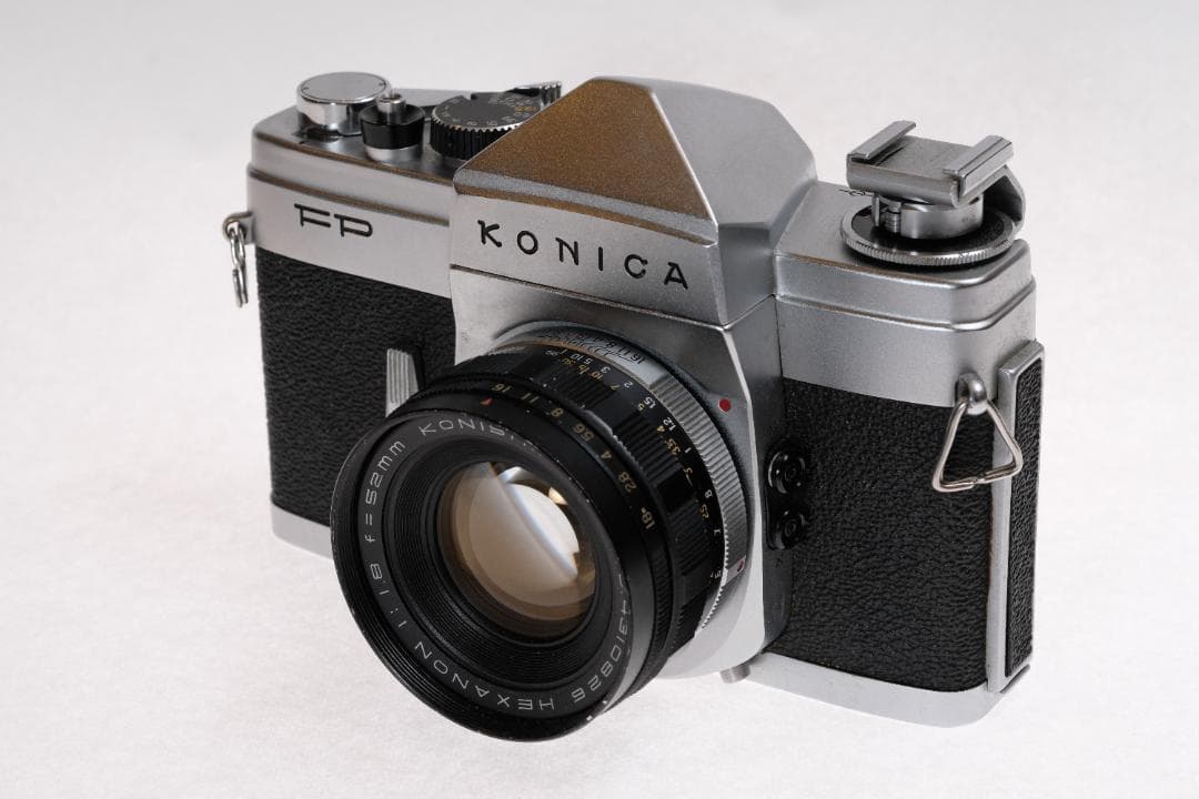 【希少Fマウント】Konica FP＋Hexanon 52mm F1.8実動品