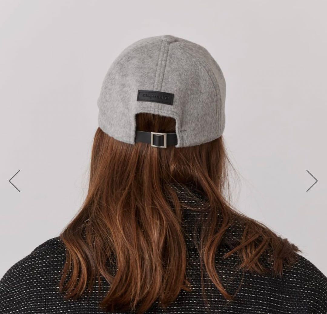 Chapeau d' O キャップ 帽子 グレー シャポードオー