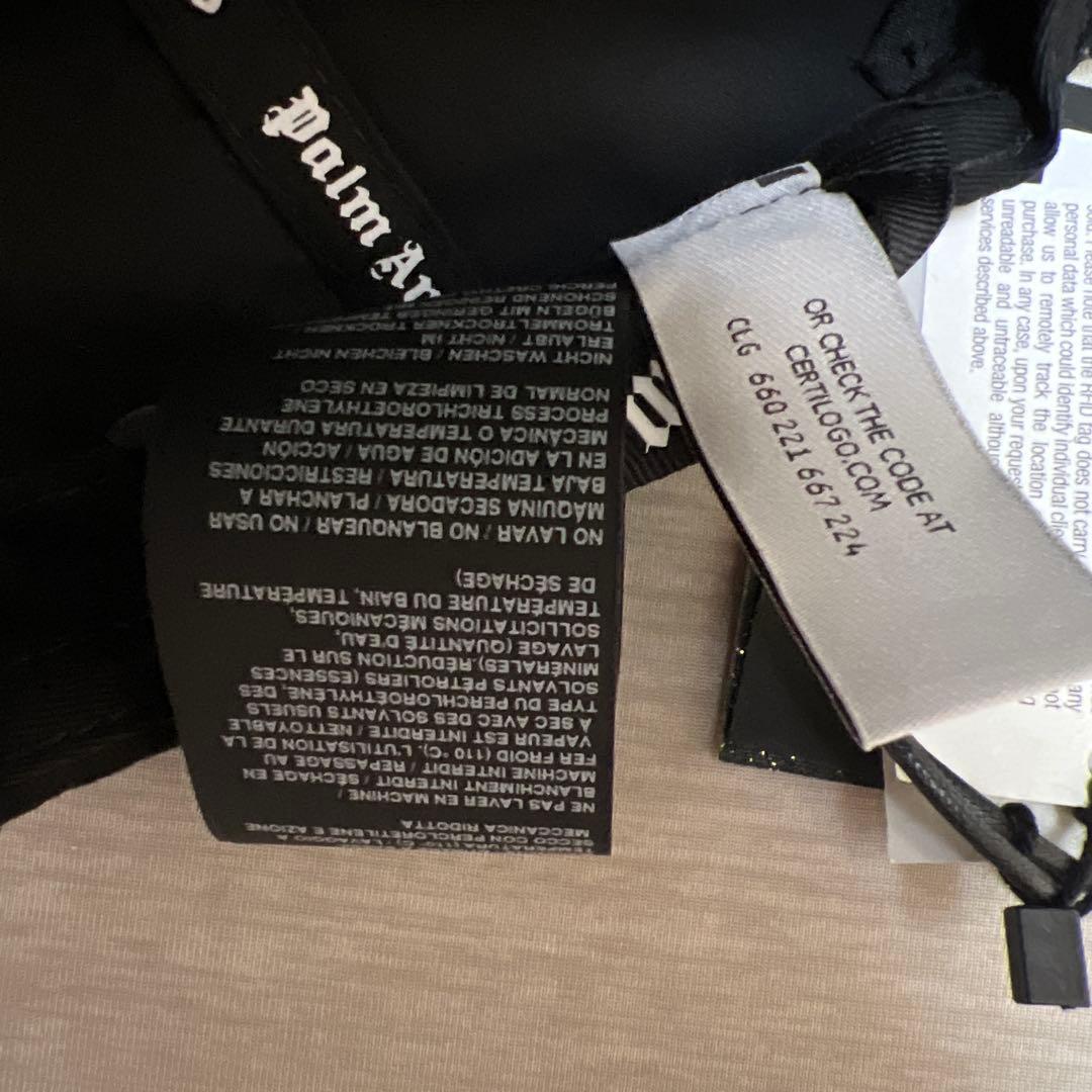 Palm Angels ロゴ刺繍　キャップ