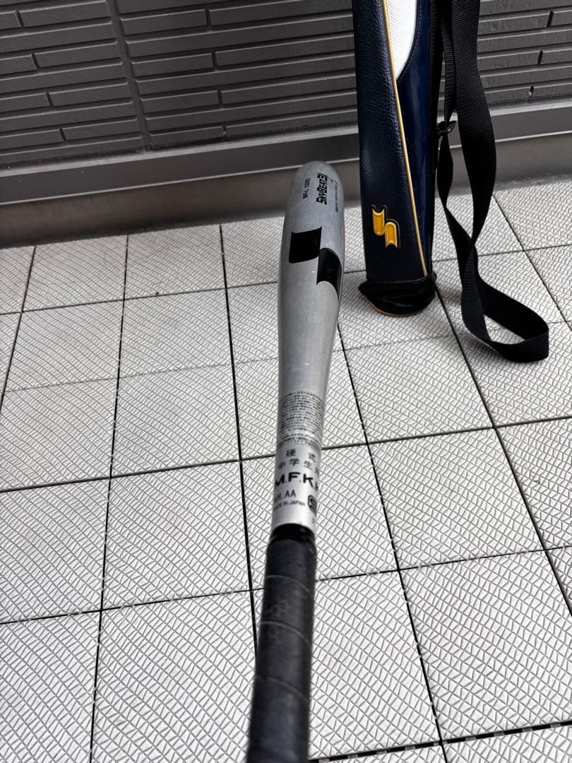 dom　SSK SKYBEAT 83cm 中学硬式バット　バットケース付き