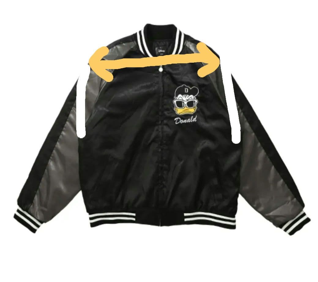 【新品未使用】タグ付き　ディズニー　ドナルド　オリジナル　スカジャン　LL