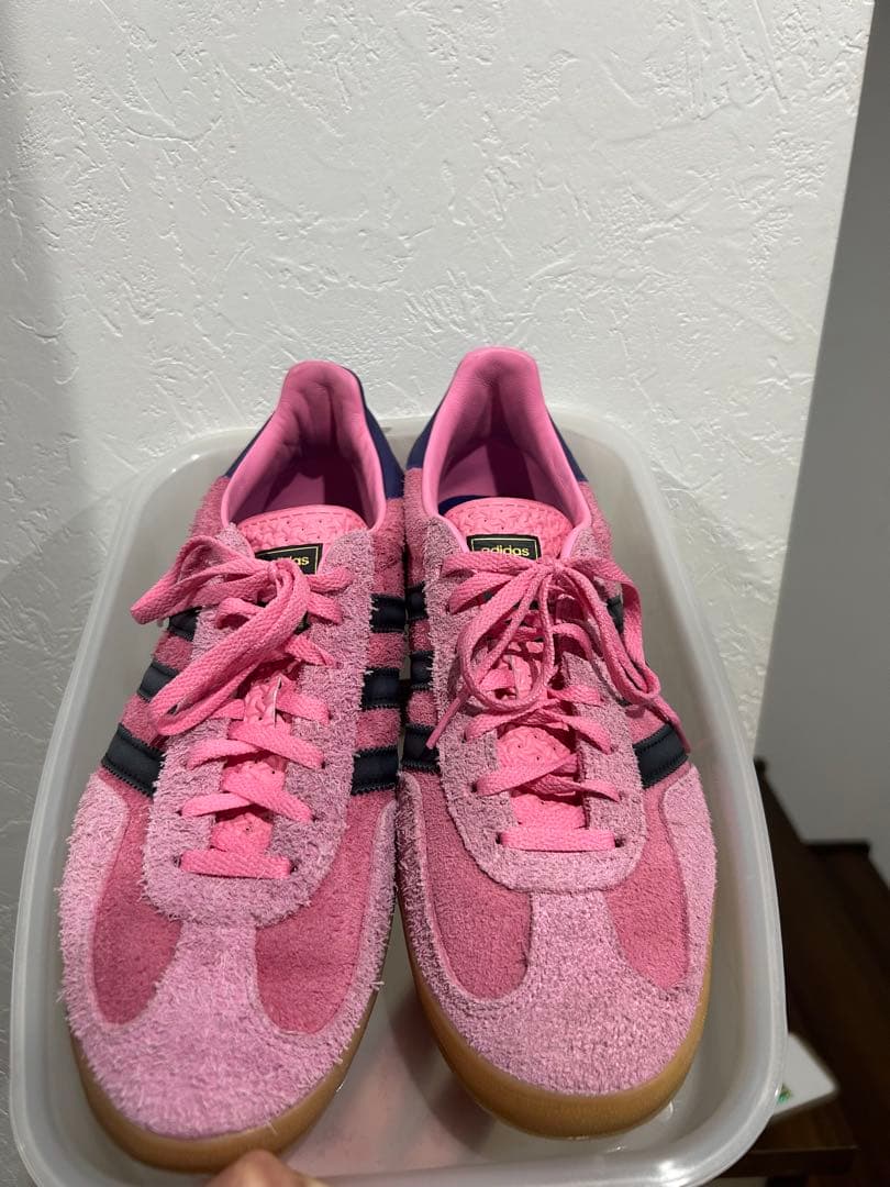 adidas gazelle ピンク 28.0