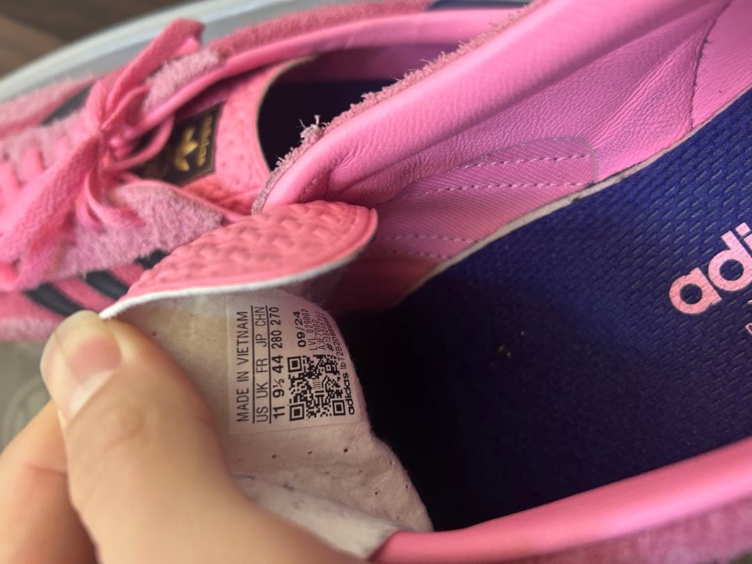 adidas gazelle ピンク 28.0