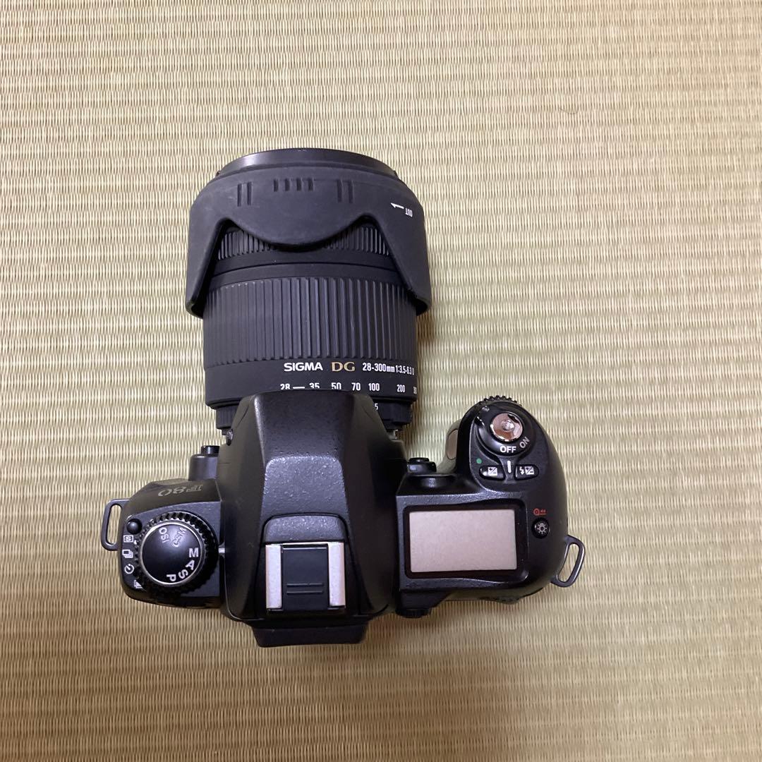 Nikon F80 SIGMA DG 28-80mm 一眼レフカメラ　動作品