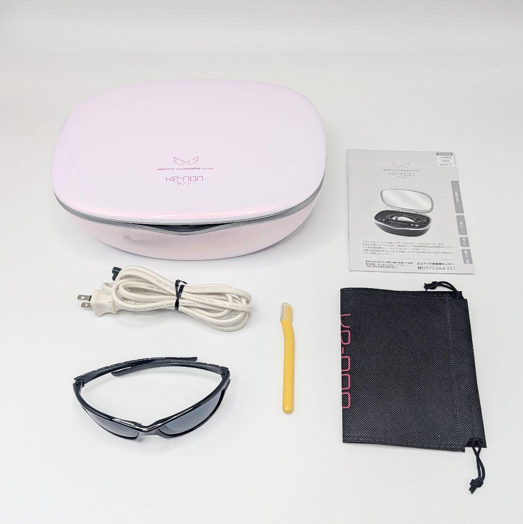【極美品】KE-NON ケノン 光脱毛器 Ver8.6J 2023年式