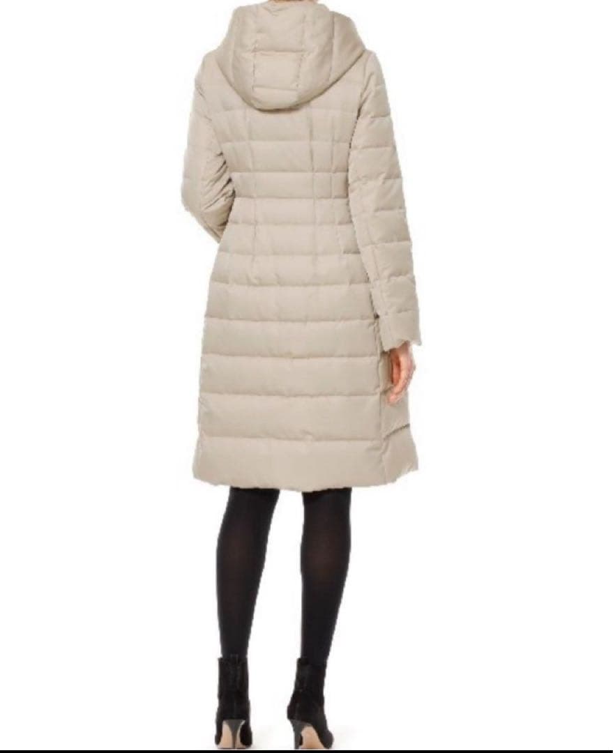 新品未使用　エムプルミエ　ロングダウンコート34 ベージュ
