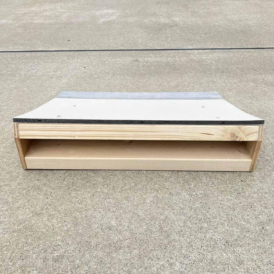 すぐにお届け 送料込 スケボー BMX ジャンプ台 完成品 高さ150mm