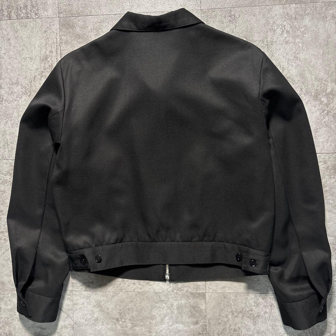 極美品　90s agnès b. short wool zip blouson