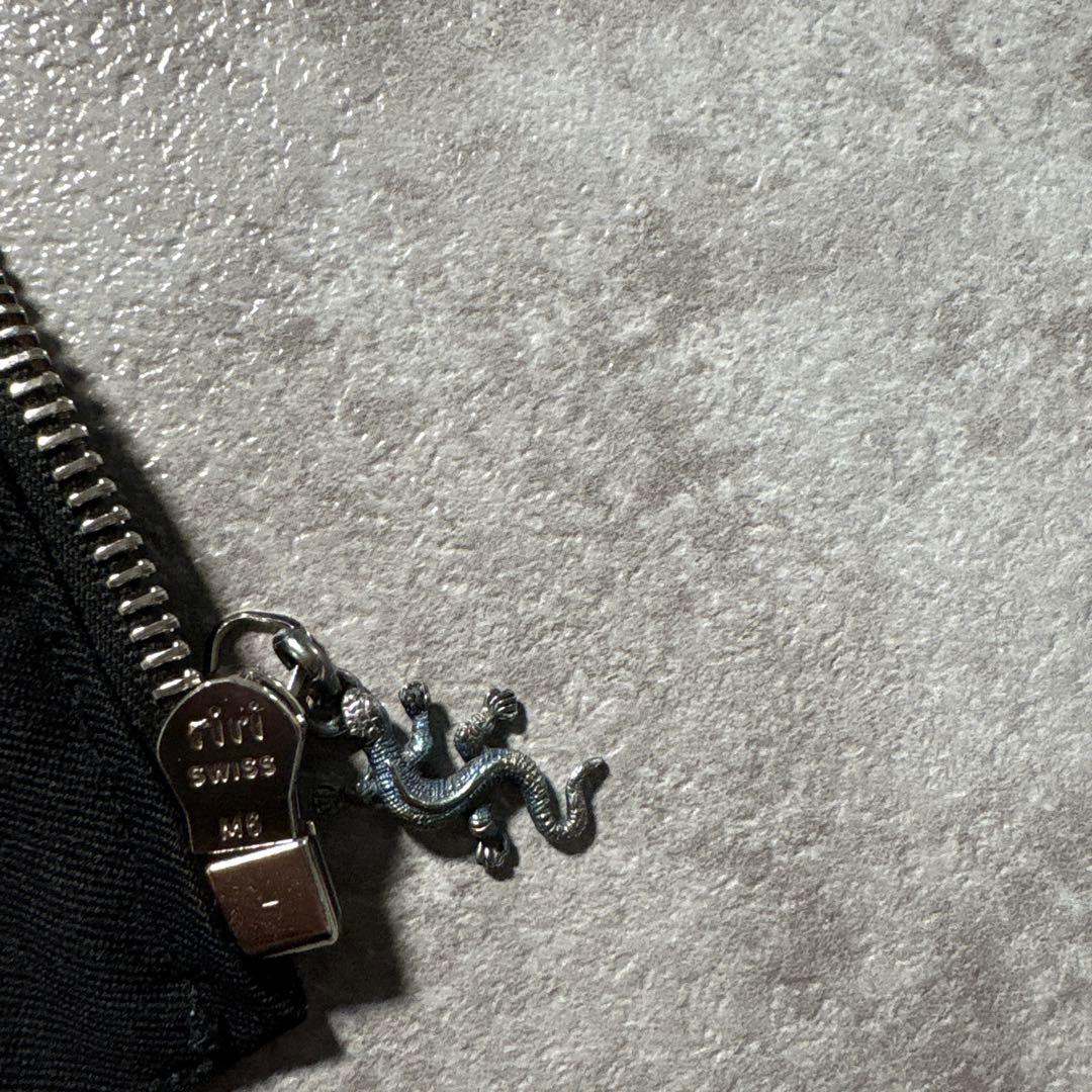 極美品　90s agnès b. short wool zip blouson