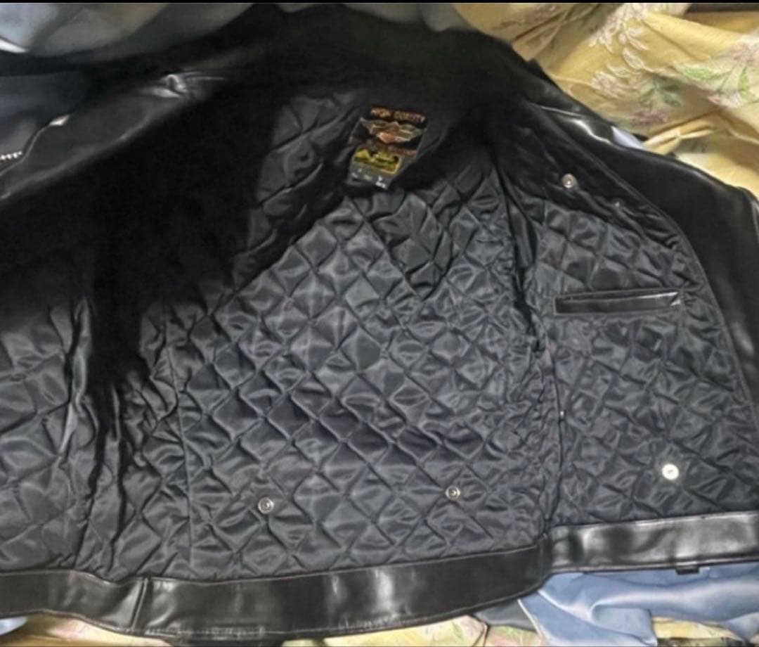 即決‼️最終値下げ→7.98万‼️超貴重超高級『ハーレー&マッコイ』馬革ジャケット