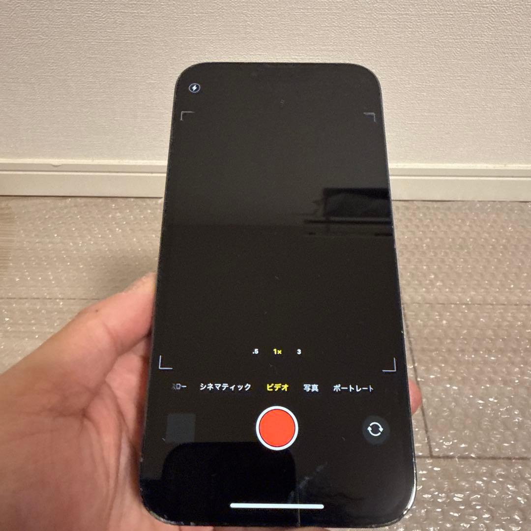 【背面割れ】【カメラ破損】iPhone 13promax 128GB
