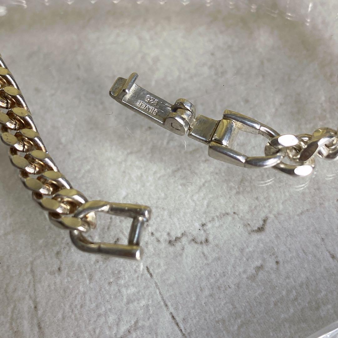 シルバー925 ブレスレット 喜平 チェーン