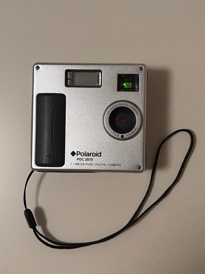 実動 ケース付き Polaroid PDC 2070 平成コンデジ