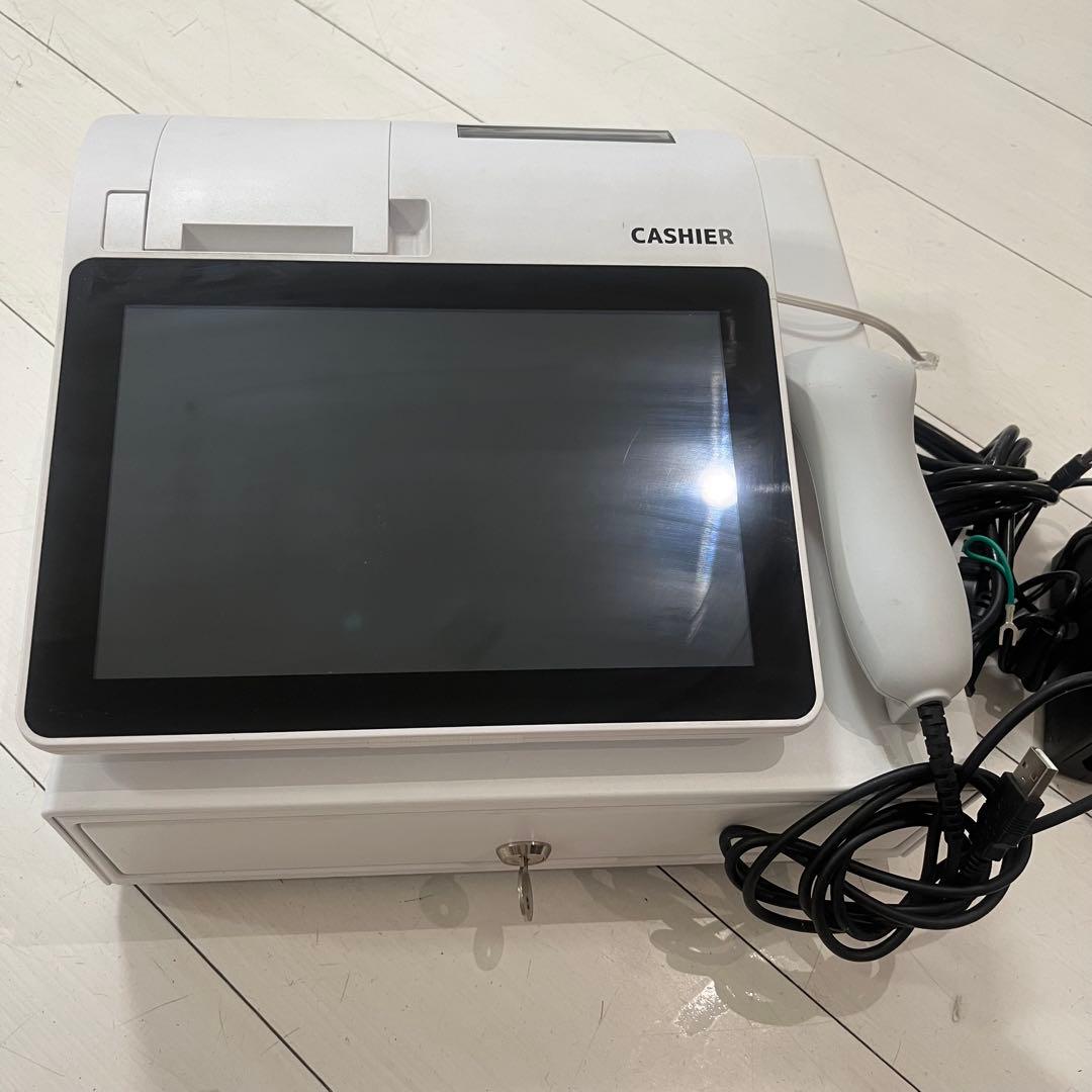 タッチスクリーン POSレジスタ レシートプリンター付き