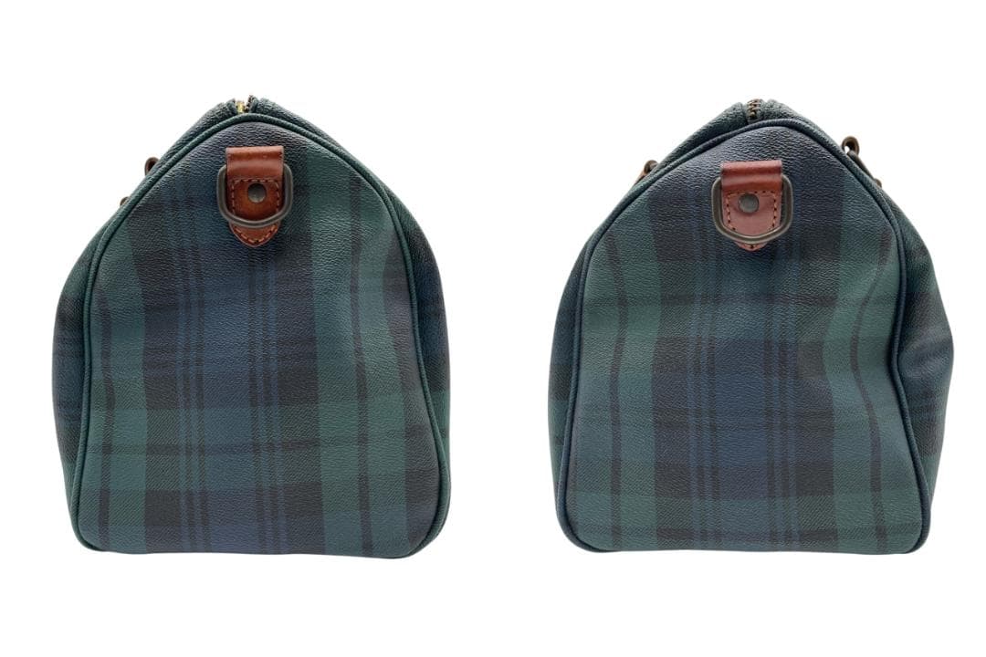 ポロ ラルフローレン ブラックウォッチ ハンドバッグ ミニボストンバッグ