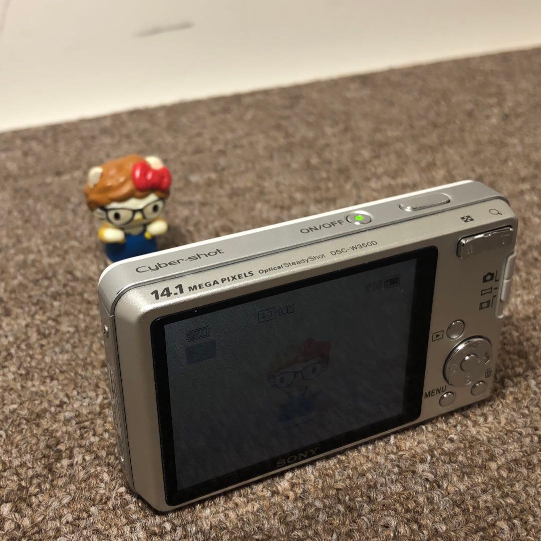 SONY DSC-W350D 動作確認済 付属品完備 Cyber-shot