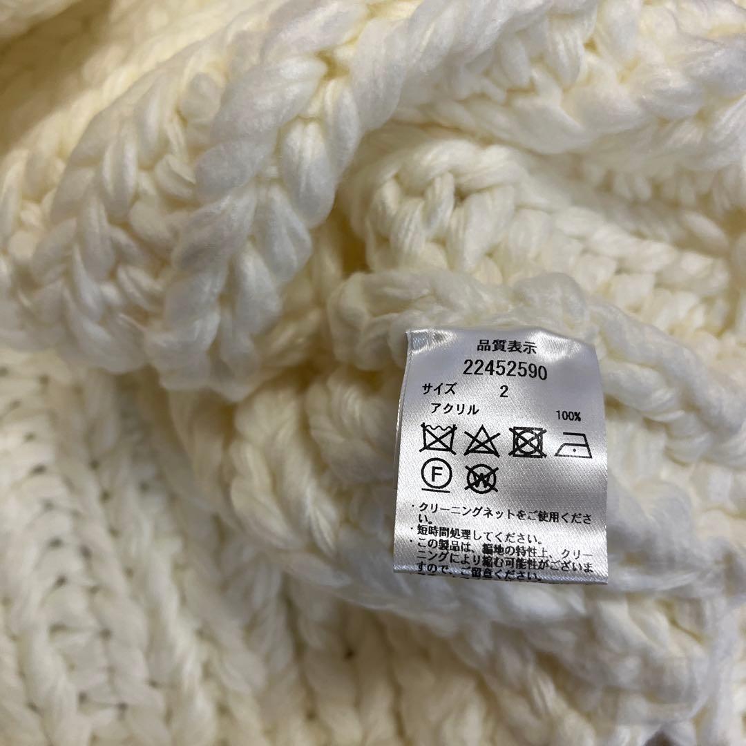 ゆゆさまへ⭐️新品未使用⭐️アプワイザーリッシェ　ハンドメイドニットカーディガン