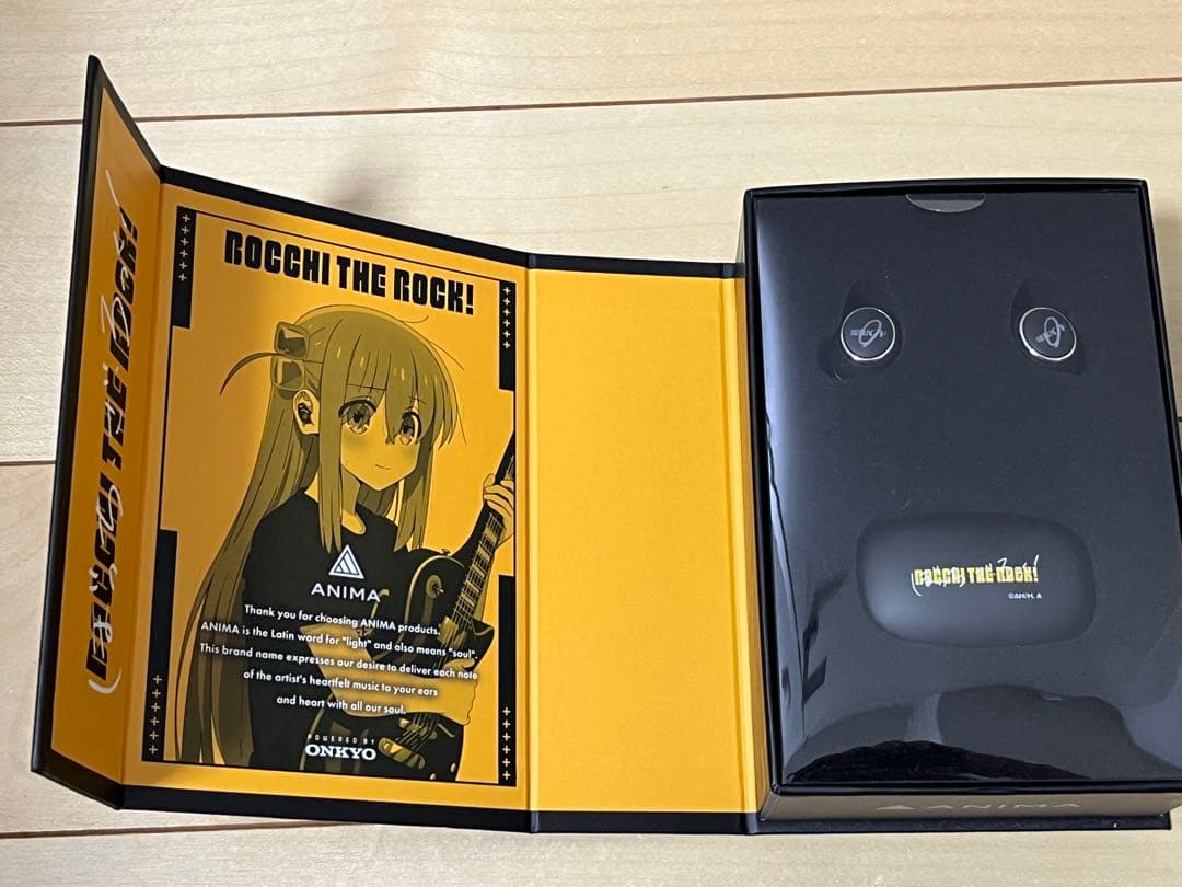 ANIMA ぼっちざろっく ワイヤレスイヤホン AOW01 ぼざろ 結束バンド