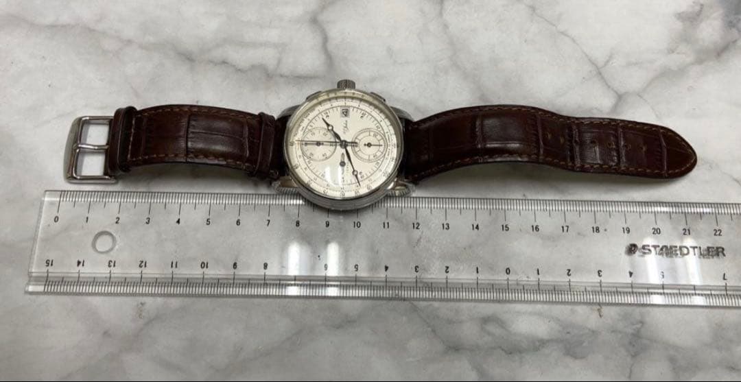 【稼働品】ZEPPELIN 100周年記念モデル 腕時計 8670-1