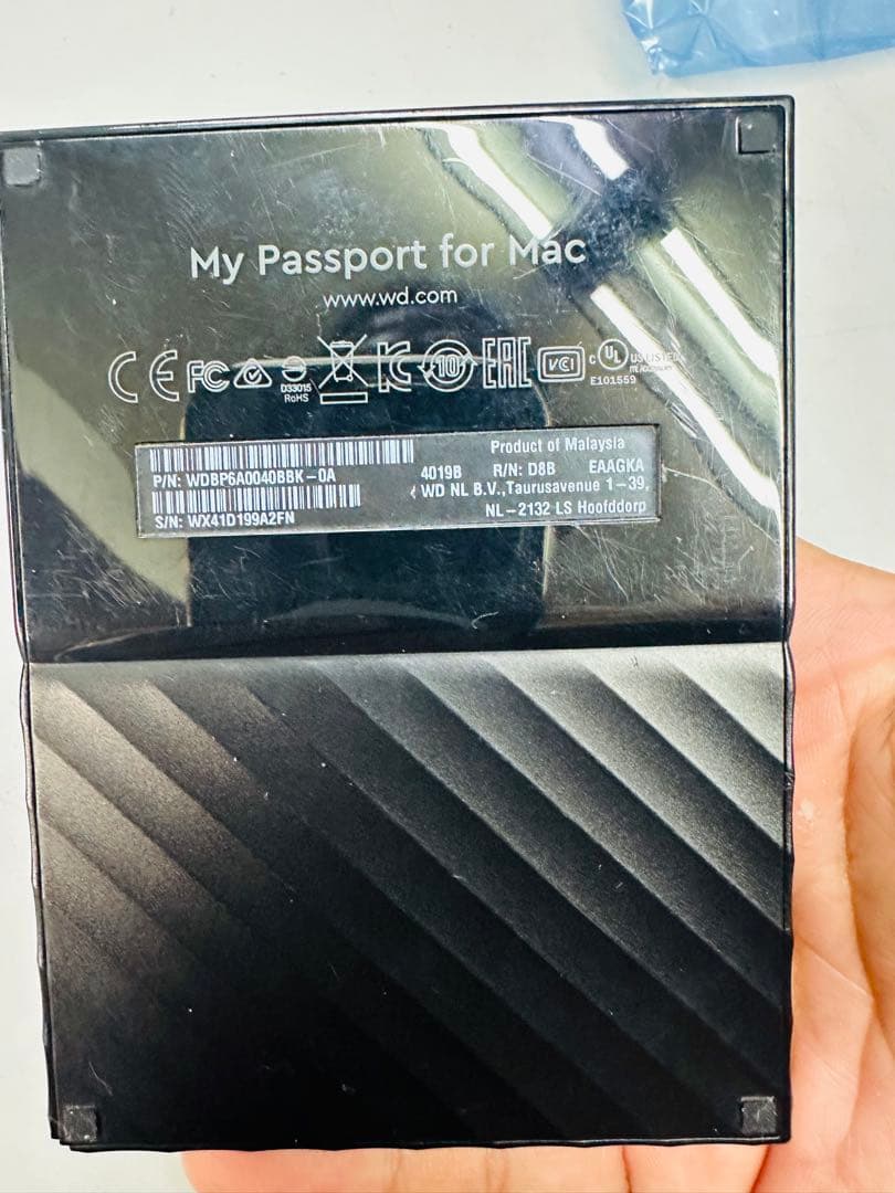 ① 4TBPS5テレビ録画windowsPCMac用ポータブルHDD