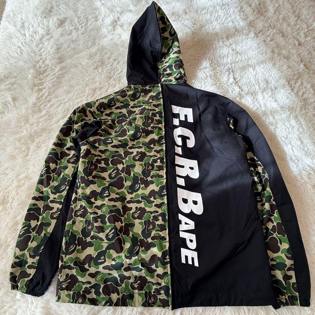 【XL】FCRB × A BATHING APE カモフラ ナイロンジャケット