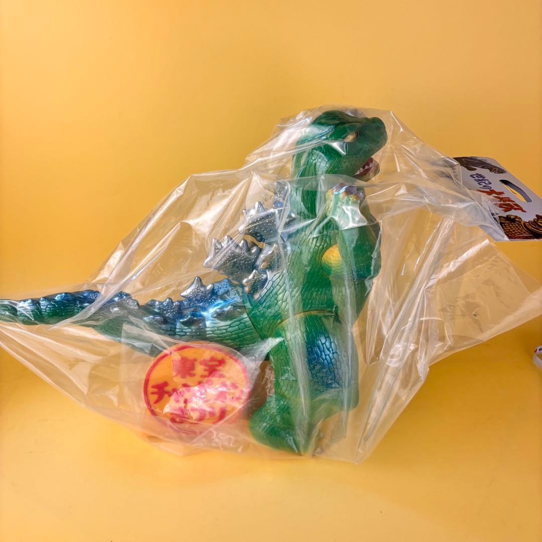 昭和レトロ マルサン 東宝チャンピオンまつり ジャイアント ゴジラ ソフビ怪獣