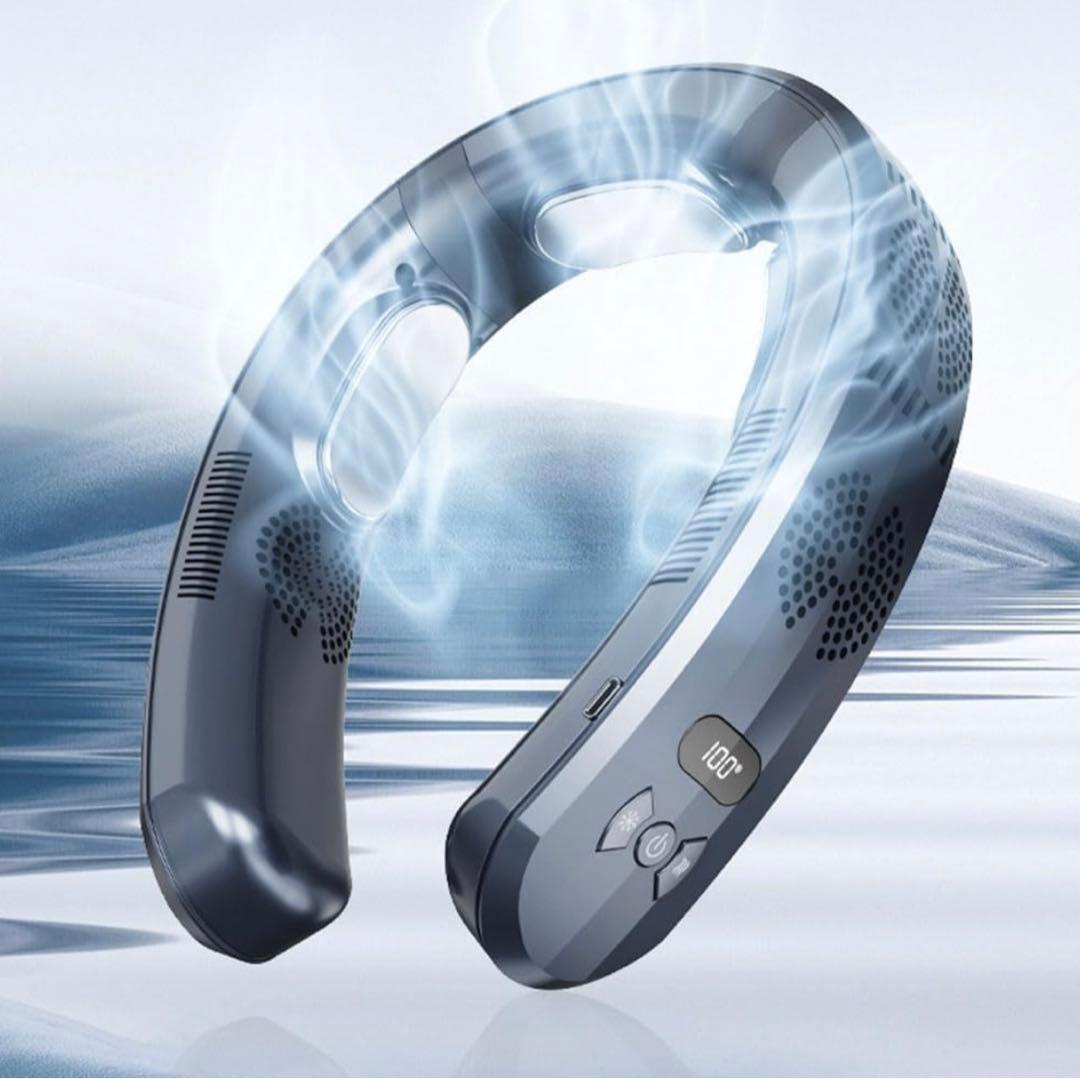 扇風機低騒音軽量 長時間連続稼働 熱中症対策 マスク蒸れ対策 髪の毛巻き込み防止