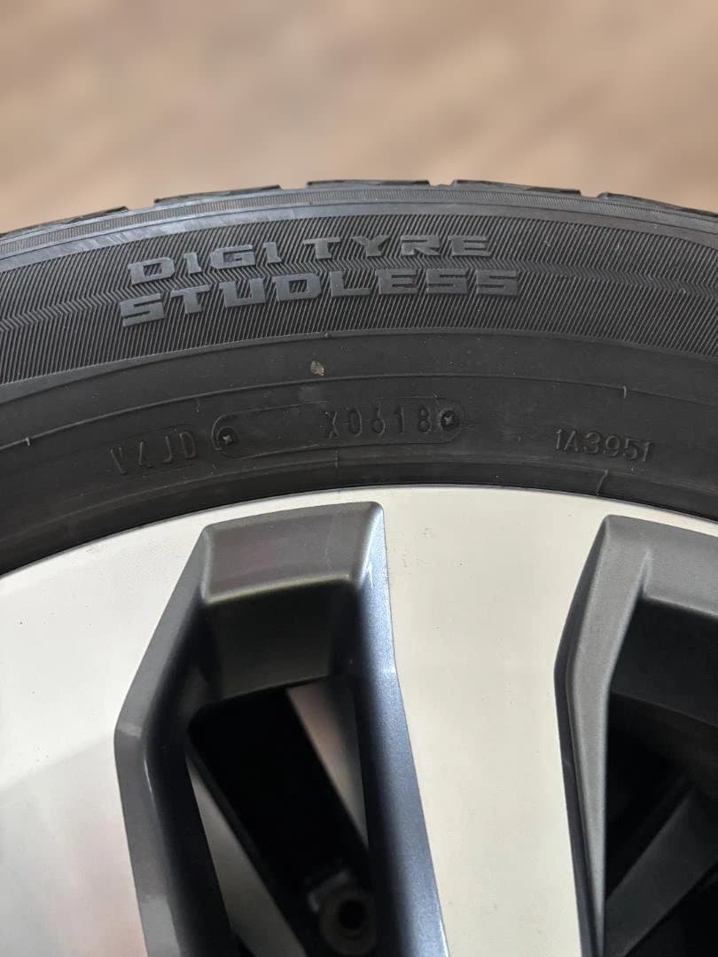 トヨタ 20インチ ホイールセット ダンロップタイヤ 4本セット