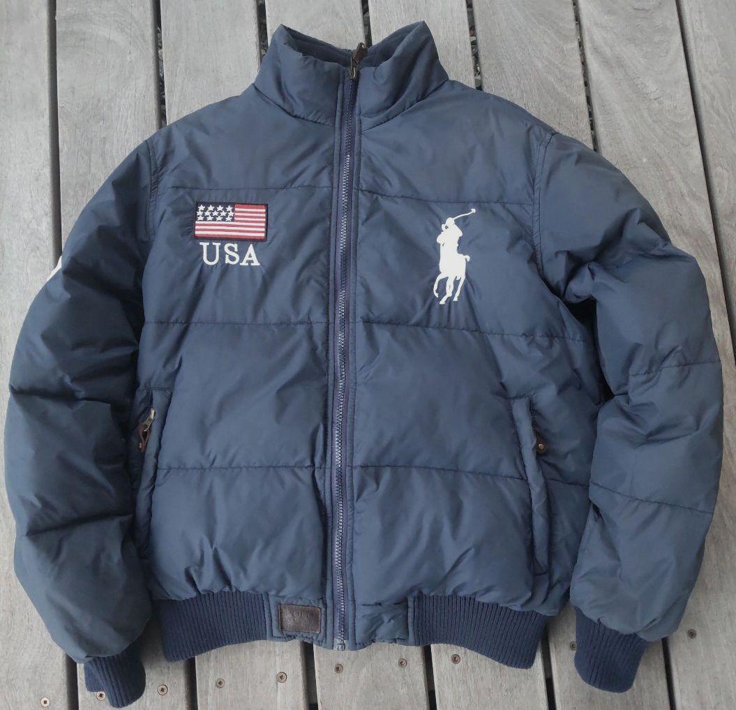 Polo Ralph Lauren ダウン　ビッグポニー USA刺繍【最終価格】
