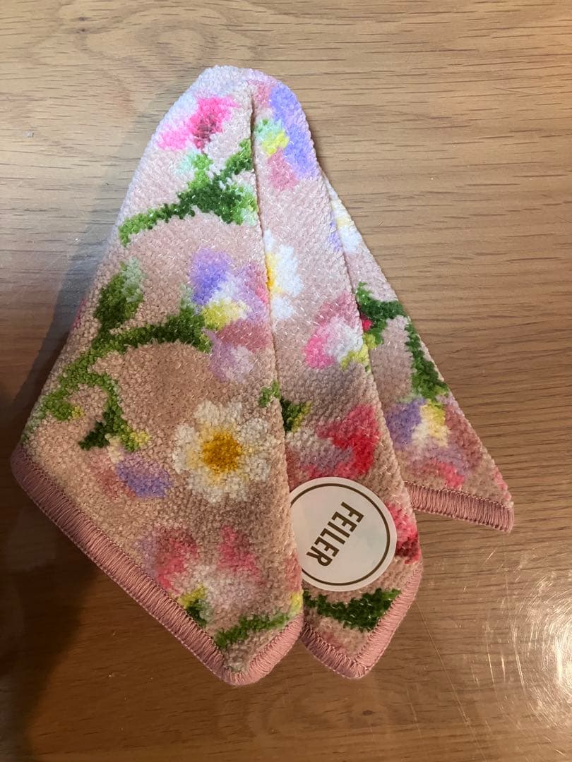 FEILER 花柄ポーチとタオルセット