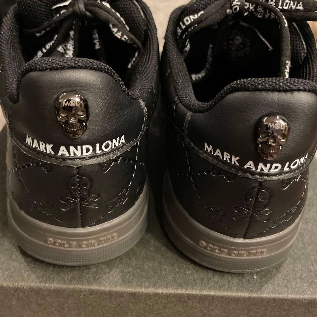 【美品】MARK & LONA スニーカー 黒　23cm