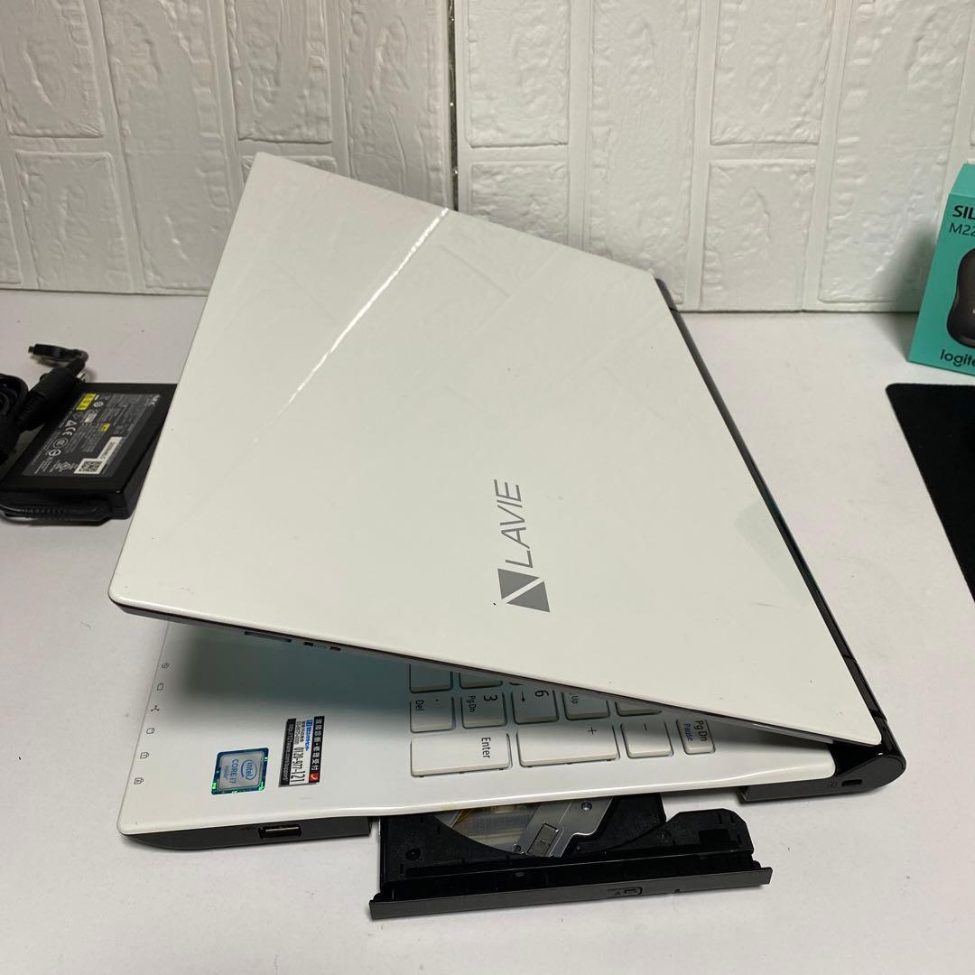 Windows11 オフィス付き　Core i7 SSD メモリ8G 美品NEC