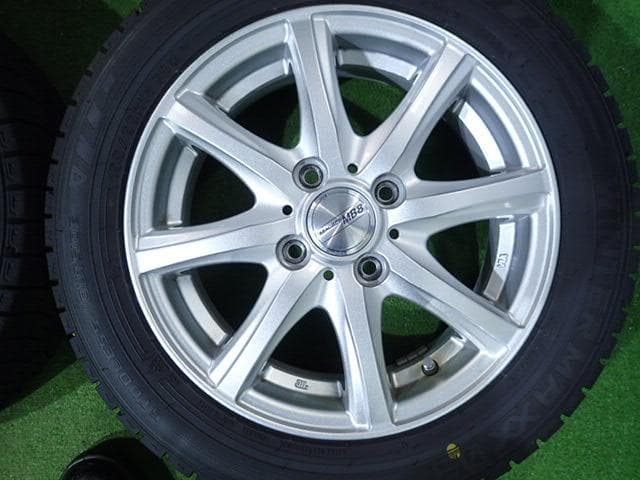 B1063【送料無料】スタッドレスタイヤ 155/65R14 4本セット