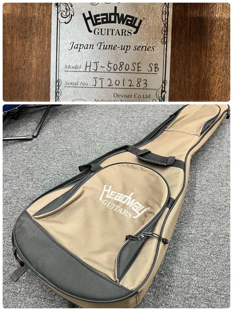 【11677】HEADWAY HJ-5080SE エレアコ サンバースト