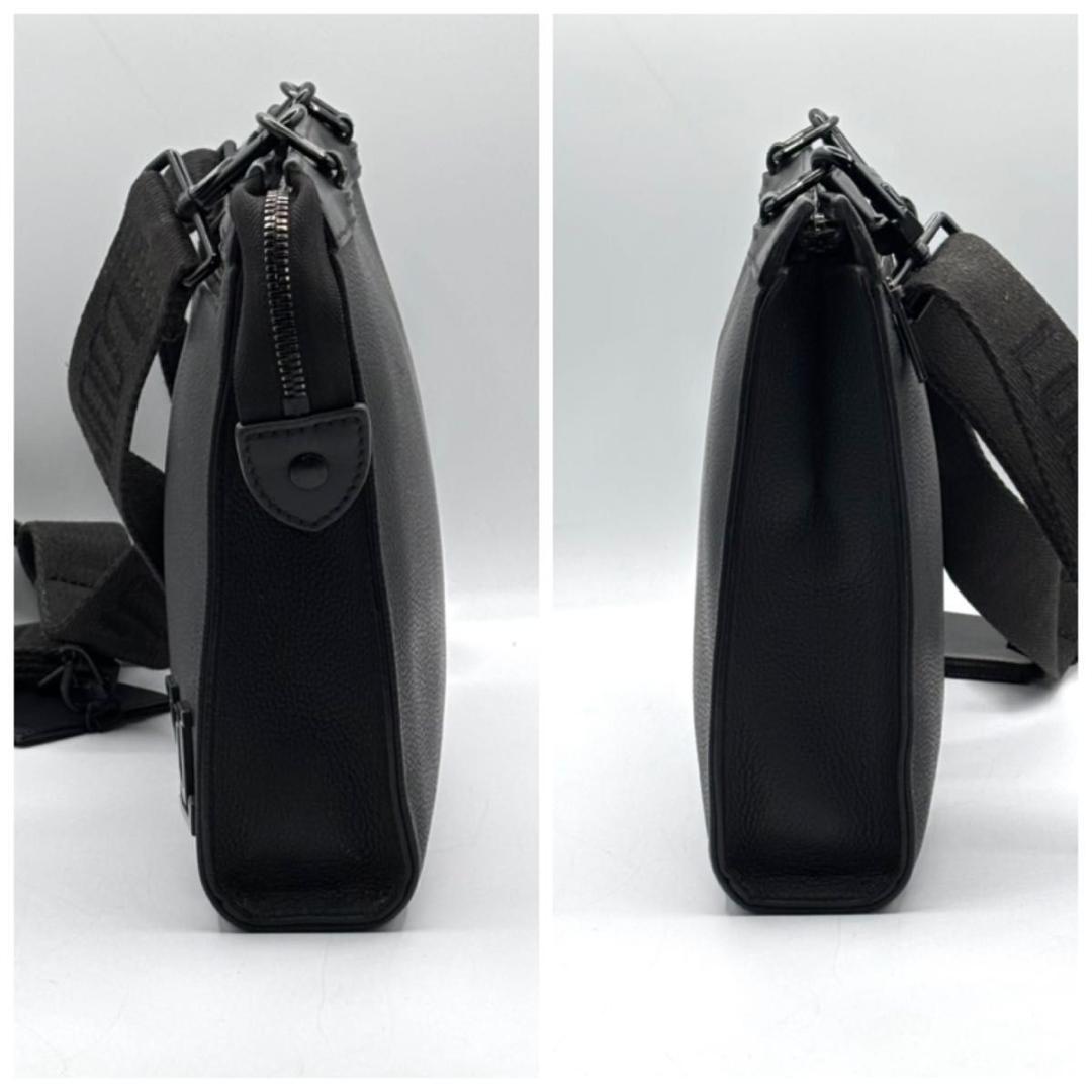 鑑定済 ルイヴィトン メッセンジャー 黒 アエログラム ショルダー ポーチ付