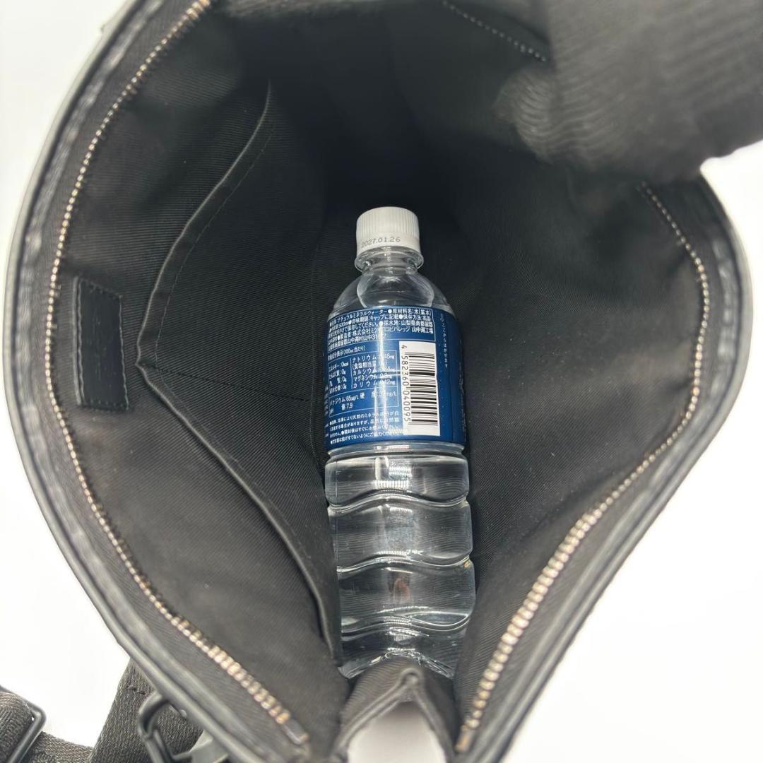 鑑定済 ルイヴィトン メッセンジャー 黒 アエログラム ショルダー ポーチ付