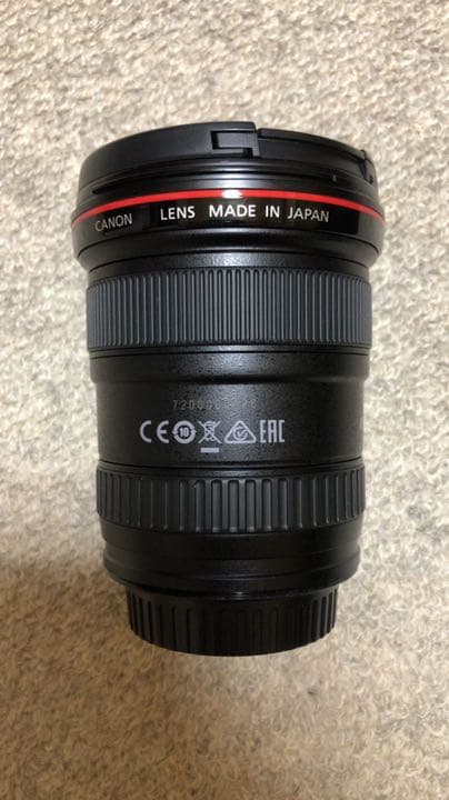 レンズ(ズーム) CANON EF 17-40mm f/4L USM zoom lens